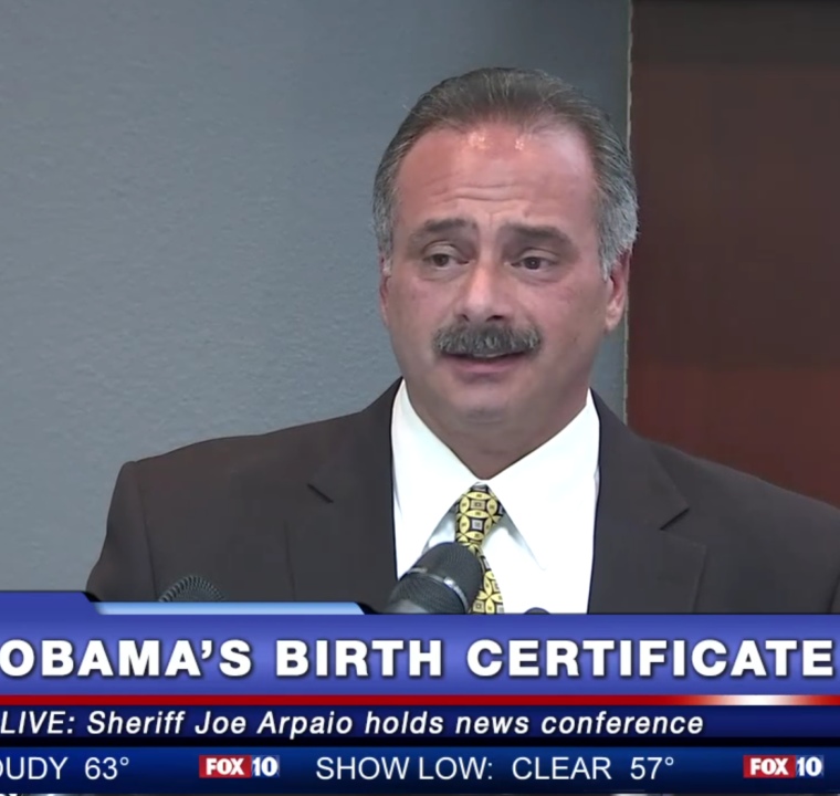 Sheriff Joe Arpaio Releases New Information on President Obama's Birth Certificate, by Fox 10 Phoenix