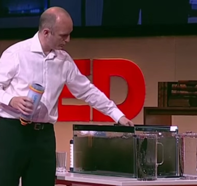 How To Make Filthy Water Drinkable. Lifesaver Bottle product demonstration by inventor Michael Pritchard on TED Talks.