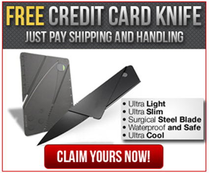 Free Credit Card Knife
