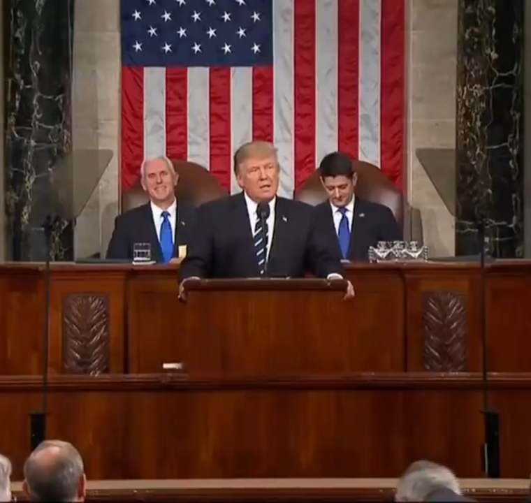 President Trump In Joint Address To Congress