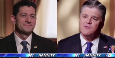 Body Language: Paul Ryan And Sean Hannity